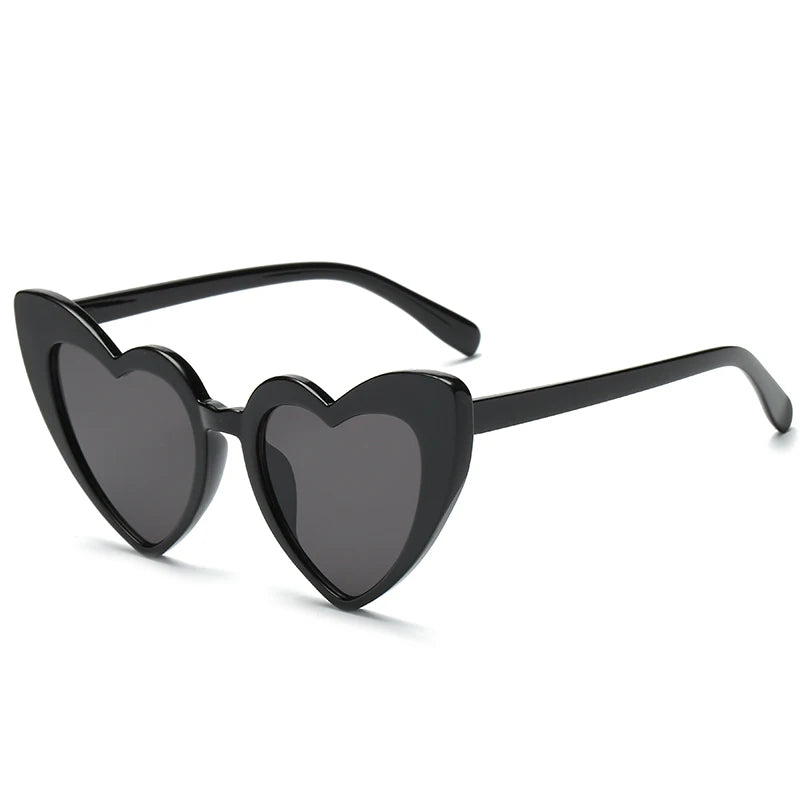 Vintage Love Shape Sunglasses