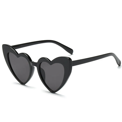 Vintage Love Shape Sunglasses